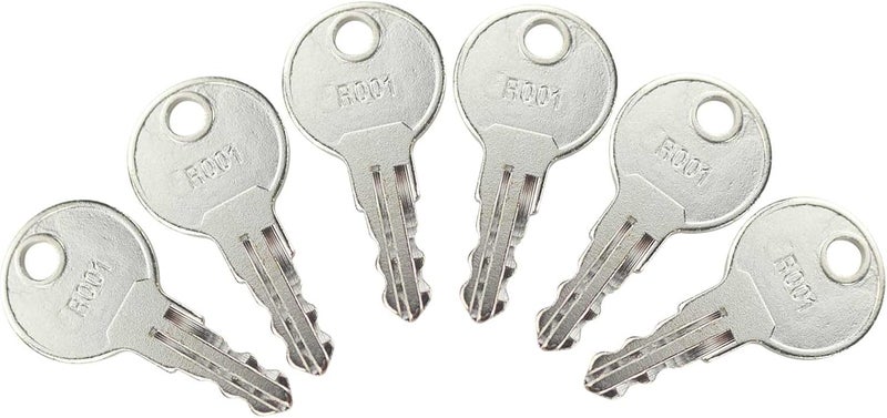 gradora R001 RV Key Camper Keys Compatible with RV Baggage Door RV Compartment Door 230012 (Pack of 6) - Image 4